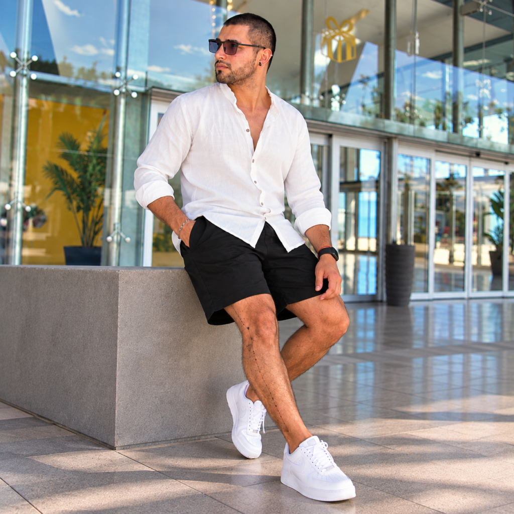 Bermuda Jogger Regular Fit - BLACK
