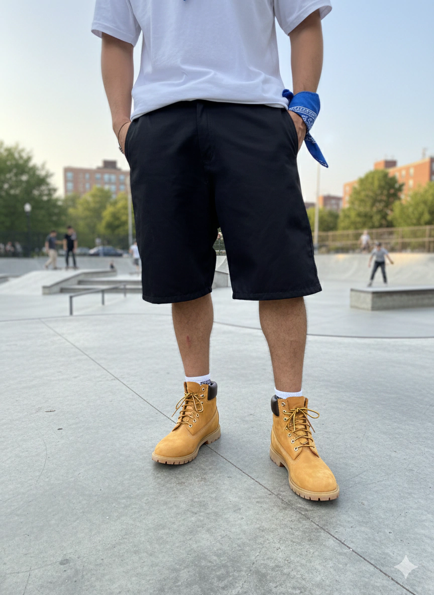 Bermuda Baggy - BLACK