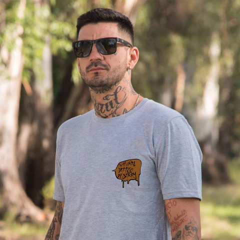 Remera Regular fit - melange GRAFFITI