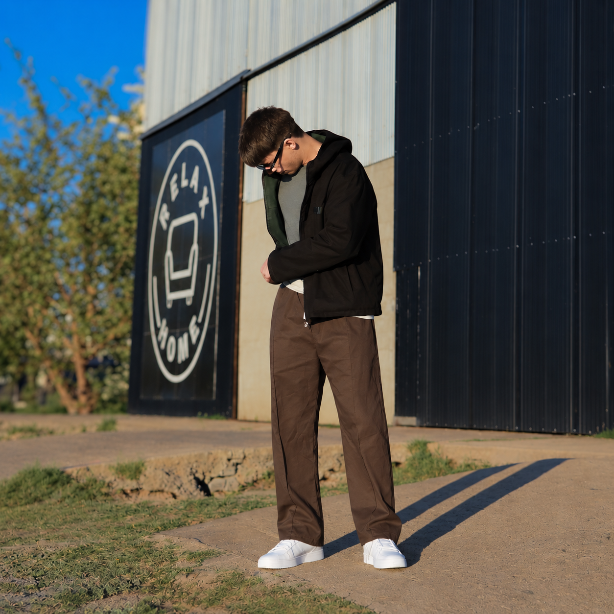 Pantalon Jogger Sastrero - chocolate
